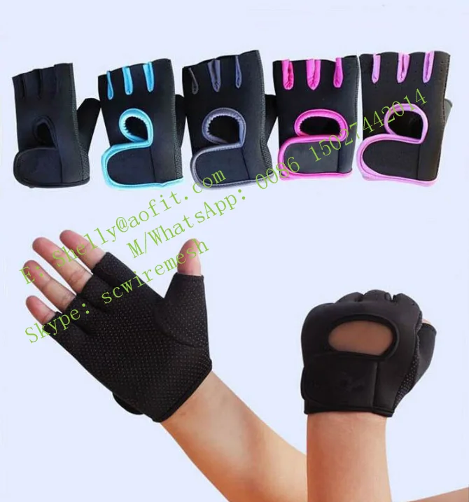 fingerless gym gloves