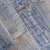 US style oak random width solid wood parquet flooring