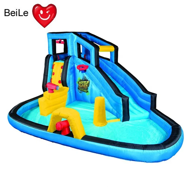 newest customized PVC tarpaulin adventure inflatable water park, Blue or customized
newest customized PVC tarpaulin adventure inflatable water park, Blue or customized