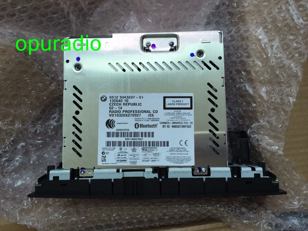 BMW 6512 9343207 Professional Business CD radio with Bluetooth USB AUX COMBOX for BMW E90 E91 E93 E80 E81 E82 E88 Z4 (1)_