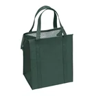 Insulated reusable grocery shopping soft sided cooler bags
