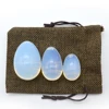 hot selling Opal quartz jade egg 3 pieces in a set yoni egg
