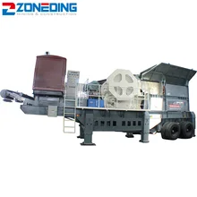 High Efficient and Best Price Portable Mobile Jaw Crusher Plant