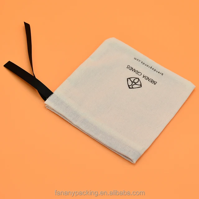 eco-friendly cotton muslin drawstring bag pouch manufacturer