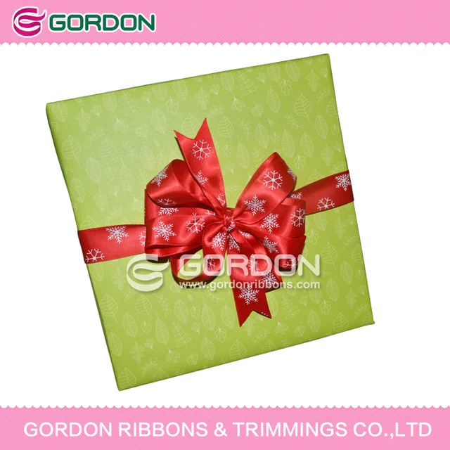 christmas gift pull bow,gift wrapping elastic band bow hot sale