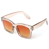 

2019 Hot Sale Ready Stock 1 Piece Sale Square Full Frame PC Material Women Ladies Fashion Sunglasses Men