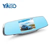 Full HD 1080p dual lens rearview mirror rearview mirror manual car camera hd dvr rearview mirror vehicle traveling data recorder