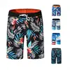High quality custom design sublimation printed mens beachwear swimsuit 4 way stretch surf board shorts
