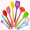Silicone kitchen cookware Utensils Set-Spoon Turner Spatula Soup Ladle