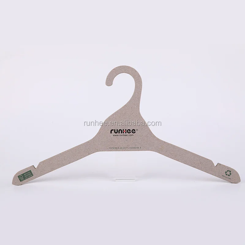 43cm Cardboard Clothes Hanger Kraft Cardboard Hanger With 2.5-5mm Thickness