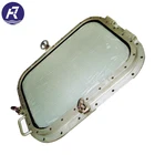 Porthole window for boat hardware with aluminum sliding glass window
