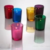China Manufacture Glassware Factory supply wholesale mercury glass candle holders cheap price glass candle holder