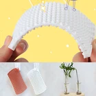2019 Newest Design FDA Silicone Multifunctional Kitchen Cleaning Pad Multi-hole Reusable Silicone Dish Washer