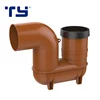 Manufacturer Good Quality Rubber Joint Plastic Pipe Fittings For Drainage GB Port Elbow P-TRAP, Trap Fitting