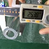 Transparent Heat Resistant Silicate Quartz Glass Tube for lamp tube Sheathed outside tube of uv lamp
