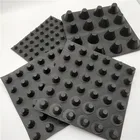 dimpled sheets HDPE plastic drainage board dimple drainage sheet