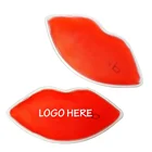 Rehabilitation Therapy Supplies Ice Pack Cold Gel Packs Guangdong Factory Gel Cooling Pad Reusable Hot Cold Lip Shaped Gel Ice Pack for Plastic Surgery
