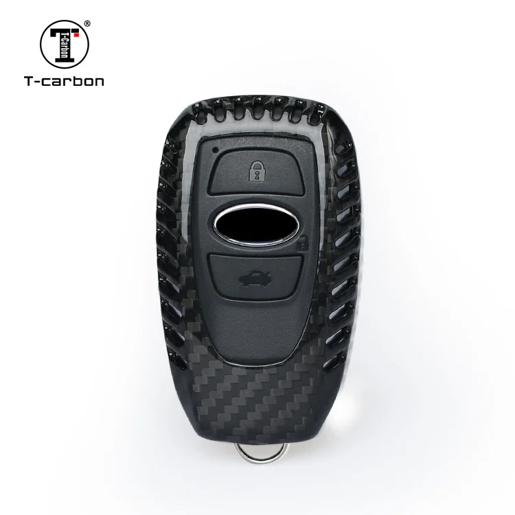 T-carbon Genuine Carbon Fiber Car Key Cover Protection Hard Case Fit For forester, Black
T-carbon Genuine Carbon Fiber Car Key Cover Protection Hard Case Fit For forester, Black