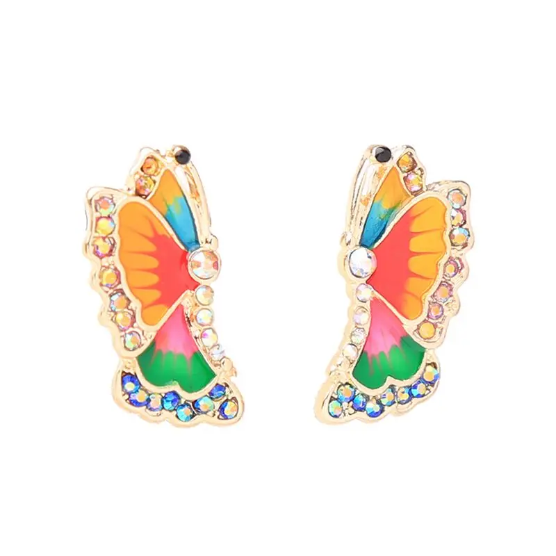 ed00558c Cute Insect Enamel Butterfly Colorful Crystal Gold Stud Womens Earrings Trendy 2021
ed00558c Cute Insect Enamel Butterfly Colorful Crystal Gold Stud Womens Earrings Trendy 2021