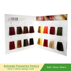 OEM Lowest Factory Price Hair Color Selector Color Chart Color Swatch Book
