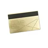 Custom Magnetic Stripe Brass Plated Metal Cards for Business VIP Membership