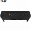 BNT Electric Brush Cover Tabletop Multimedia Socket With RCA Plug for Training Room EK9221V