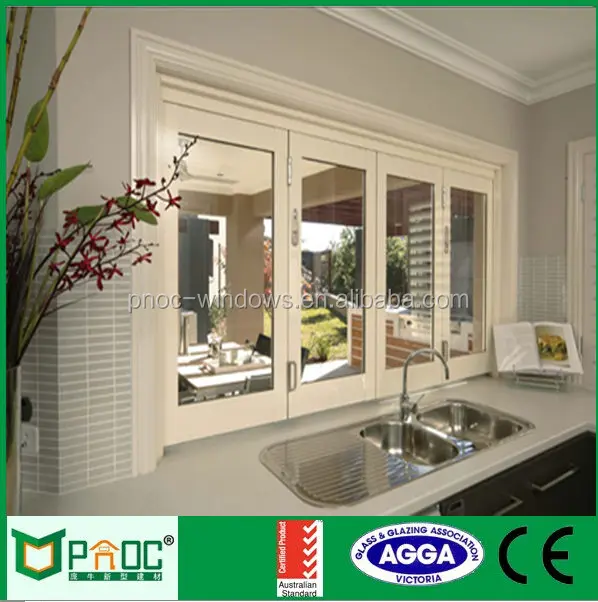 Decorative Glass Partition For Kitchen Interior Aluminium Folding Windows And Doors
