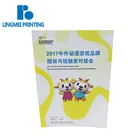 Custom printing service colorful English story children anime book