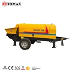 Static ready mix stationary electric concrete pump