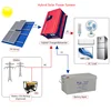 Easy installation 5kw 10kw 20kw 30kw hybrid home generator solar system commercial solar system