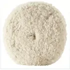 5 inch hook and loop wool buffing bonnet car polishing pads
