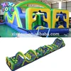 XIXI TOYS 100ft Long modulas inflatable sport race track obstacle courses games