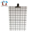 Black and white Stripes Wood Custom Logo Clip Board