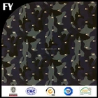 Custom digital printed 100% silk crepe de chine