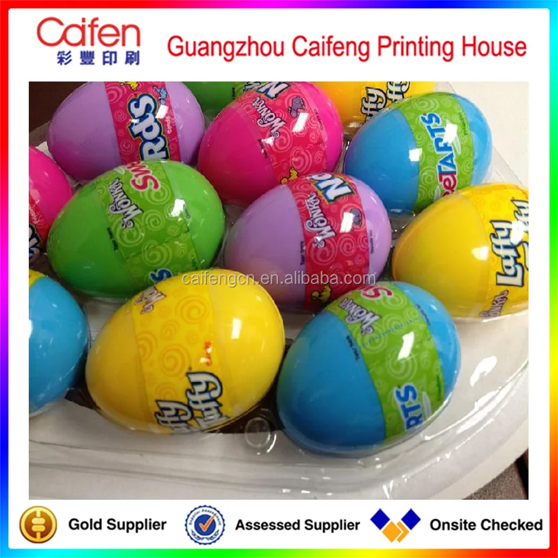 Directly Manufacture Exquisite Coloring Egg Shrink Label