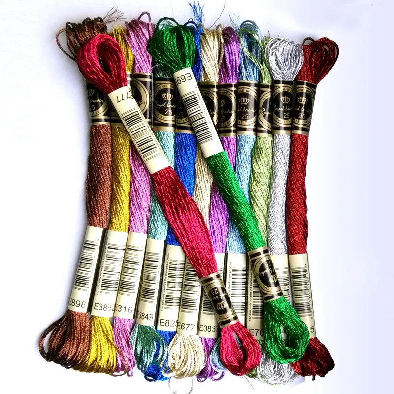26pcs Multicolor Cross stitch gold and silver threads / cross stitch embroidery thread / Custom Cross stitch threads colors
26pcs Multicolor Cross stitch gold and silver threads / cross stitch embroidery thread / Custom Cross stitch threads colors