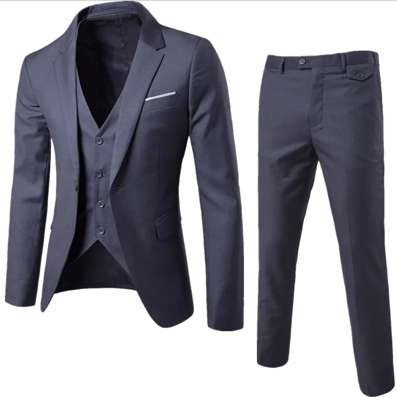hot sell fashion 9 colors formal wear 3piece (blazer+pants+vest)slim fit business best man wedding groom blazer suit
hot sell fashion 9 colors formal wear 3piece (blazer+pants+vest)slim fit business best man wedding groom blazer suit