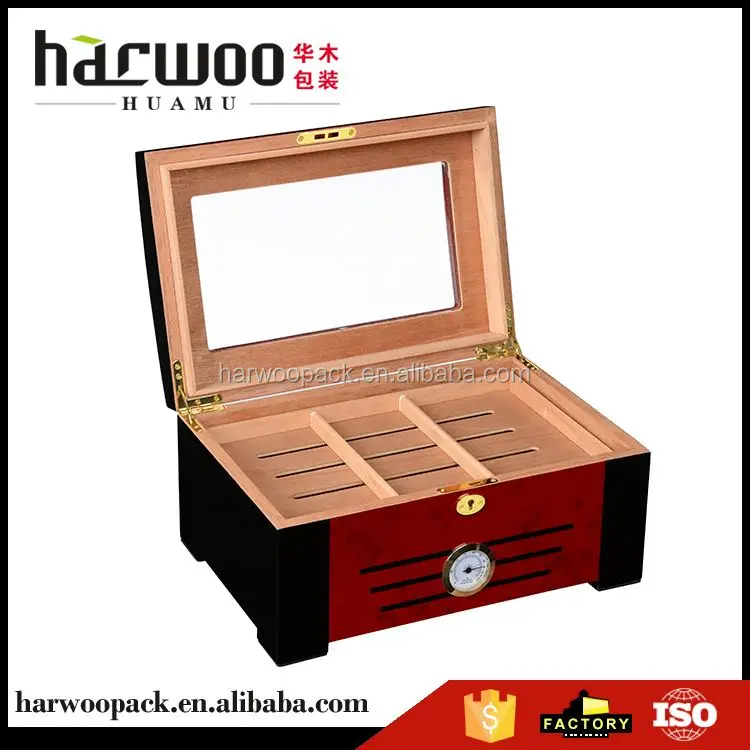 style spray-painted luxury well-made cohiba wood cigar humidor