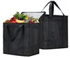 Chinese factory direct supply fashion new Dual Slider Zipper Collapsible Insulated Food Delivery Cooler Bag