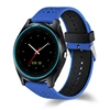 Hot selling Wholesale Dropshipping V9 Can Insert TF Card Watch Phone 1.22 inch HD Full Circle Display Screen(Blue)