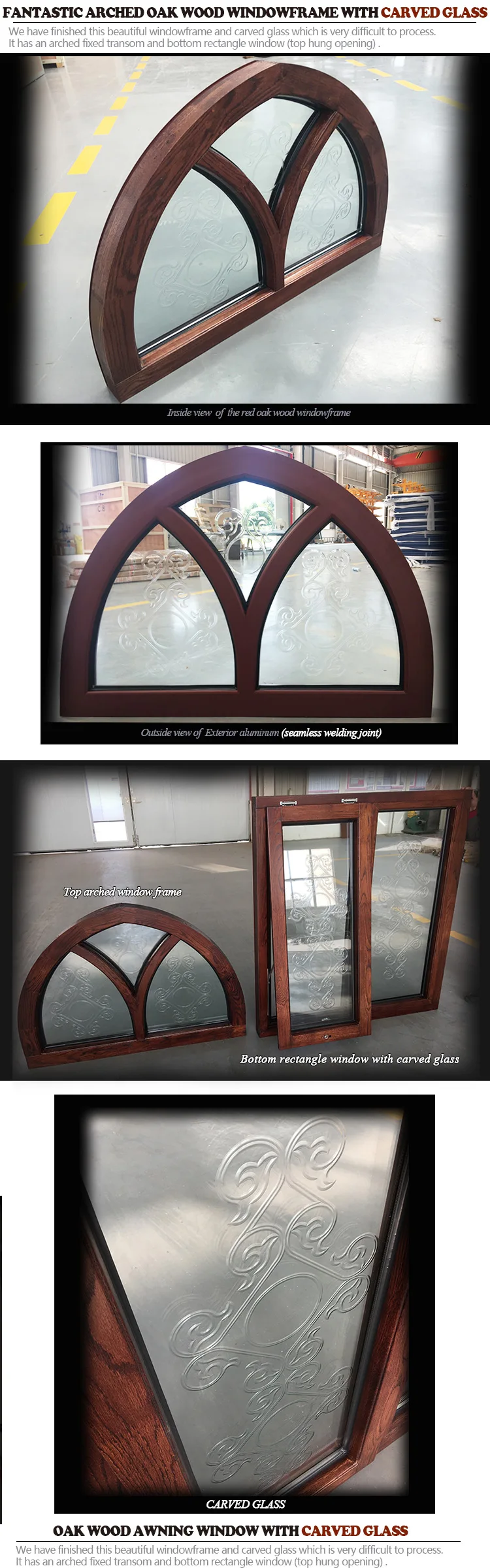 High Quality Wholesale Custom Cheap double swing window double panels glass window double hung wooden window