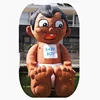 Hot Sale!! different skin color baby balloons huge Holland doll inflatable baby cartoon H3135