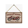 Moto topic designemental handmade plaques for wall hanging