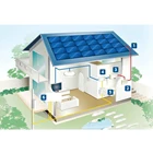high quality home solar power system with aluminum mounting bracket