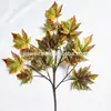 Export wholesale new design artificial maple leaves for sale