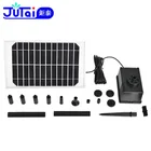 12V/5W More Than 20000hours Solar Water Pump Kit Submersible Water Pump, Low Noise DC Brushless Pool Heating System Pump