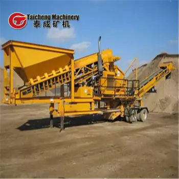 German technology China granite mobile crusher equipment with easy maintenance