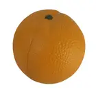 Fruit keychain stress ball, kawaii stress ball orange shape keychain stress ball