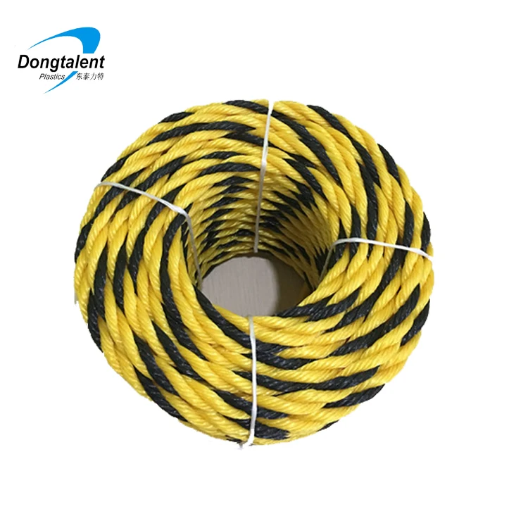 3 strands pp pe tiger rope made in linyi