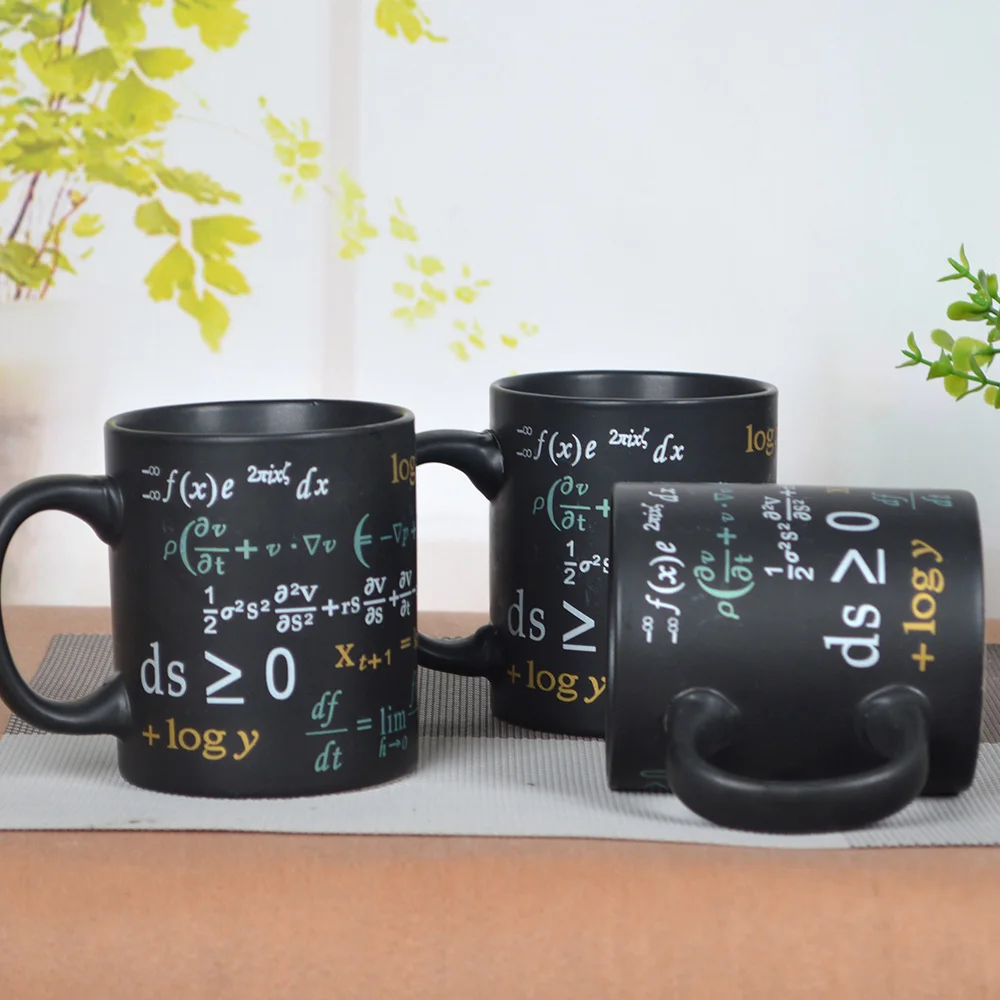 promotional custom sublimation logo 11oz matte black ceramic